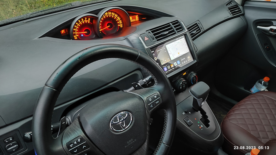Пересвет приборной панели — Toyota Verso, 1,8 л, 2012 года | тюнинг ...