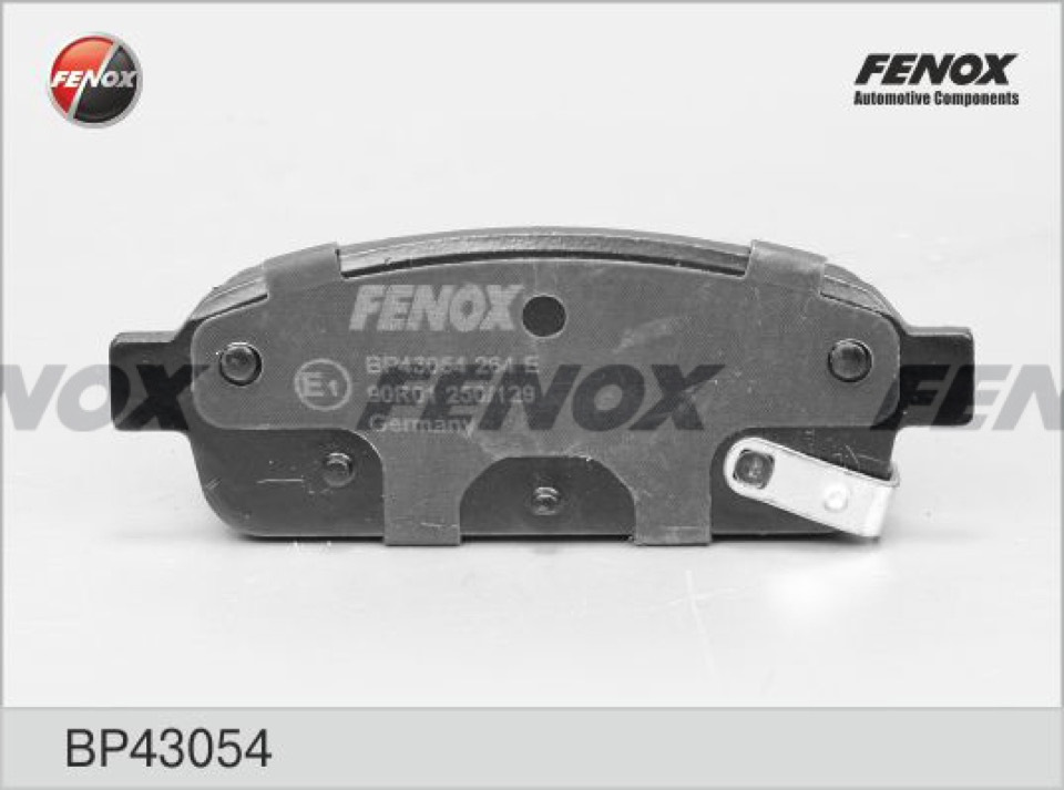 BP43054 Колодки тормозные дисковые FENOX | Запчасти на DRIVE2