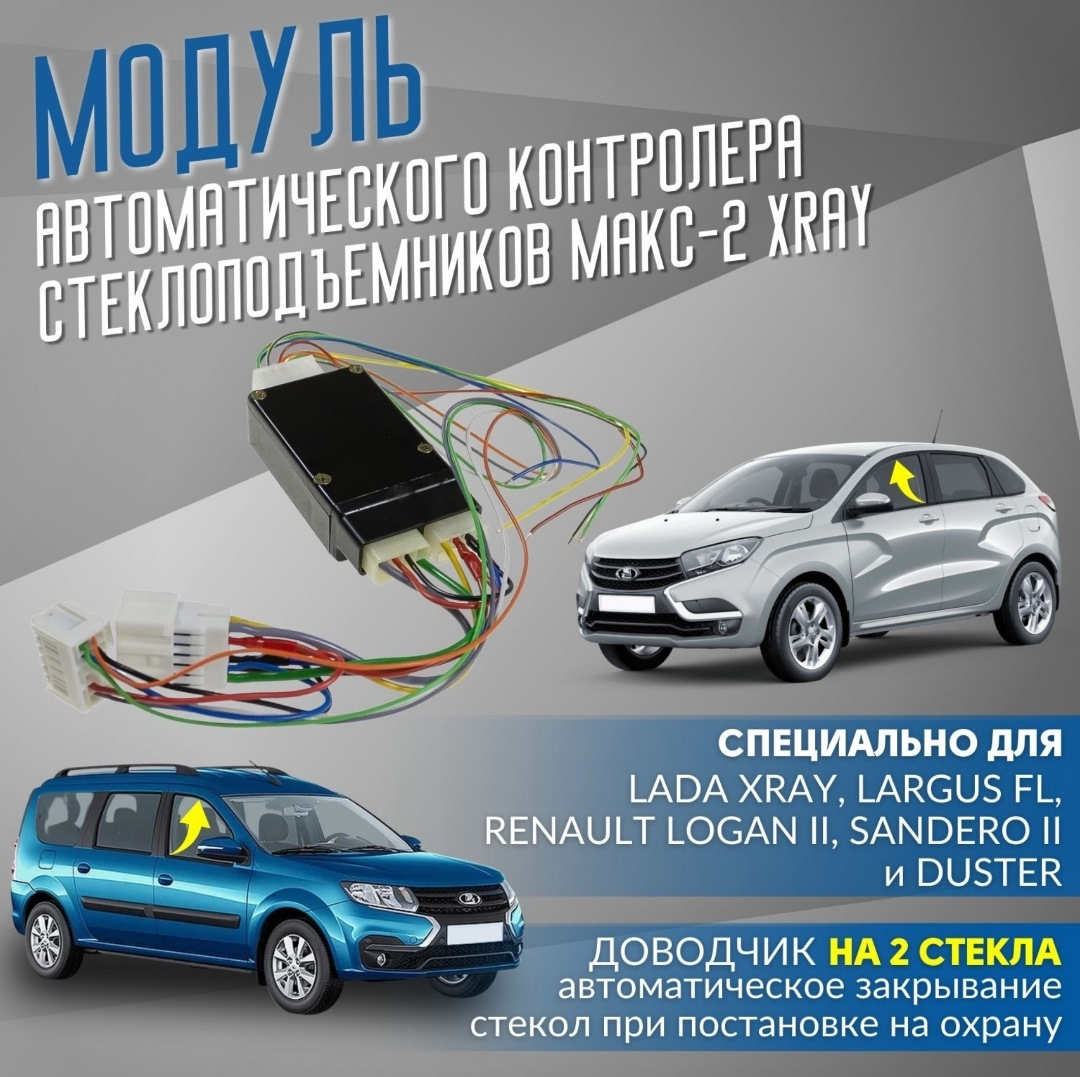 Доводчик стёкол Макс-2 — Renault Sandero Stepway (2G), 1,6 л, 2019 года |  аксессуары | DRIVE2