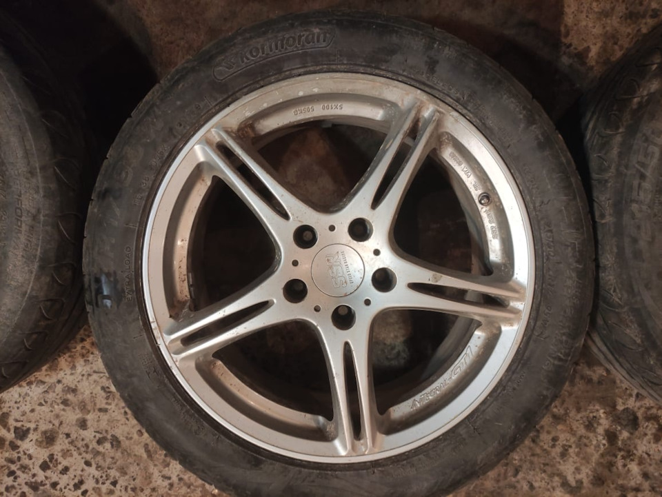 Шины летние Kormoran 215/50 R17, литые диски SSR 17 ET0 . Б/у | 27 000 ...
