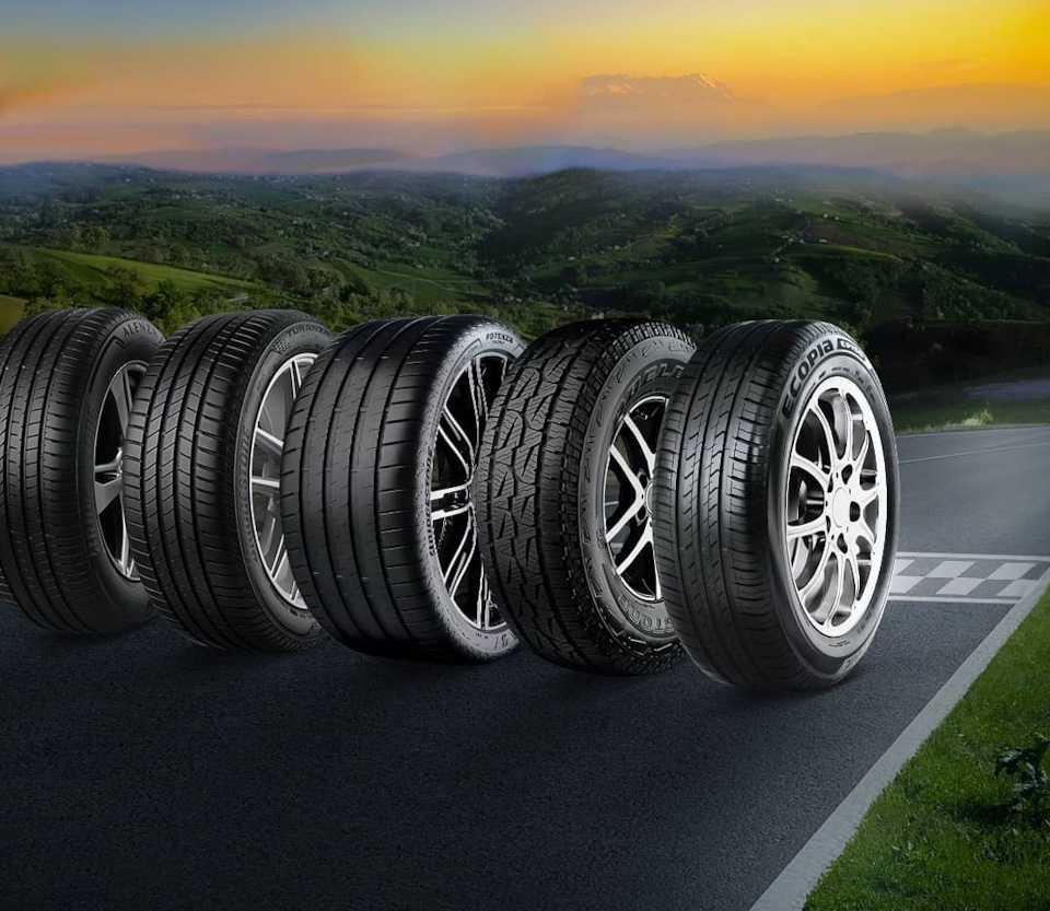 Актуальные летние модели Bridgestone 2021 года — Колесо.ру на DRIVE2