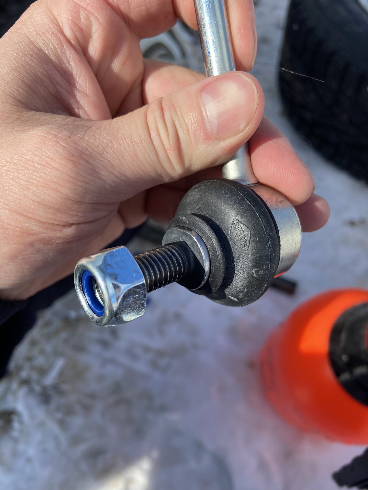 Стойки стабилизатора — Volkswagen Polo liftback, 1,6 л, 2021 года ...