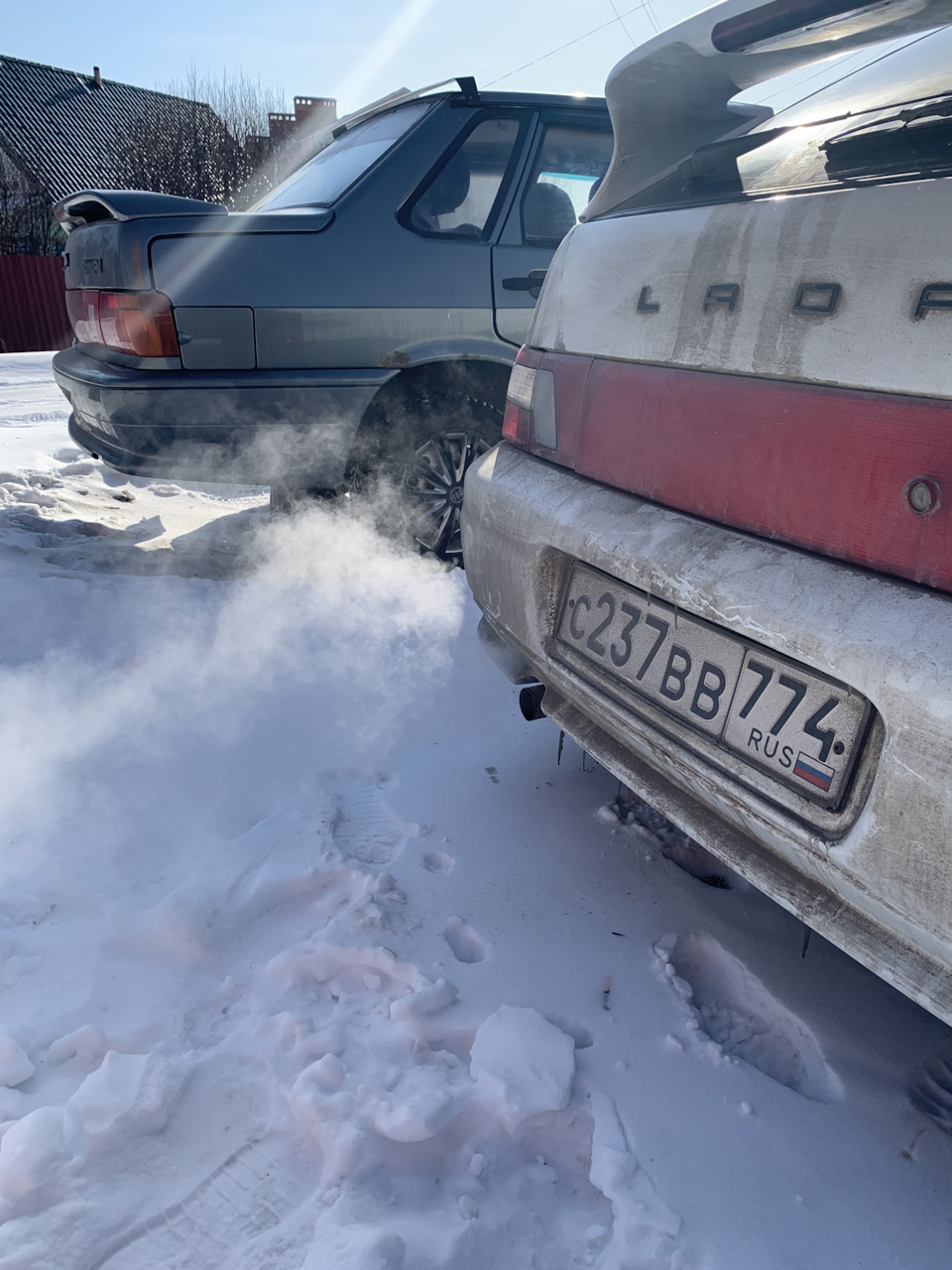 Запах выхлопа 🤢Победа 😁 — Lada 21124, 1,6 л, 2007 года | наблюдение |  DRIVE2