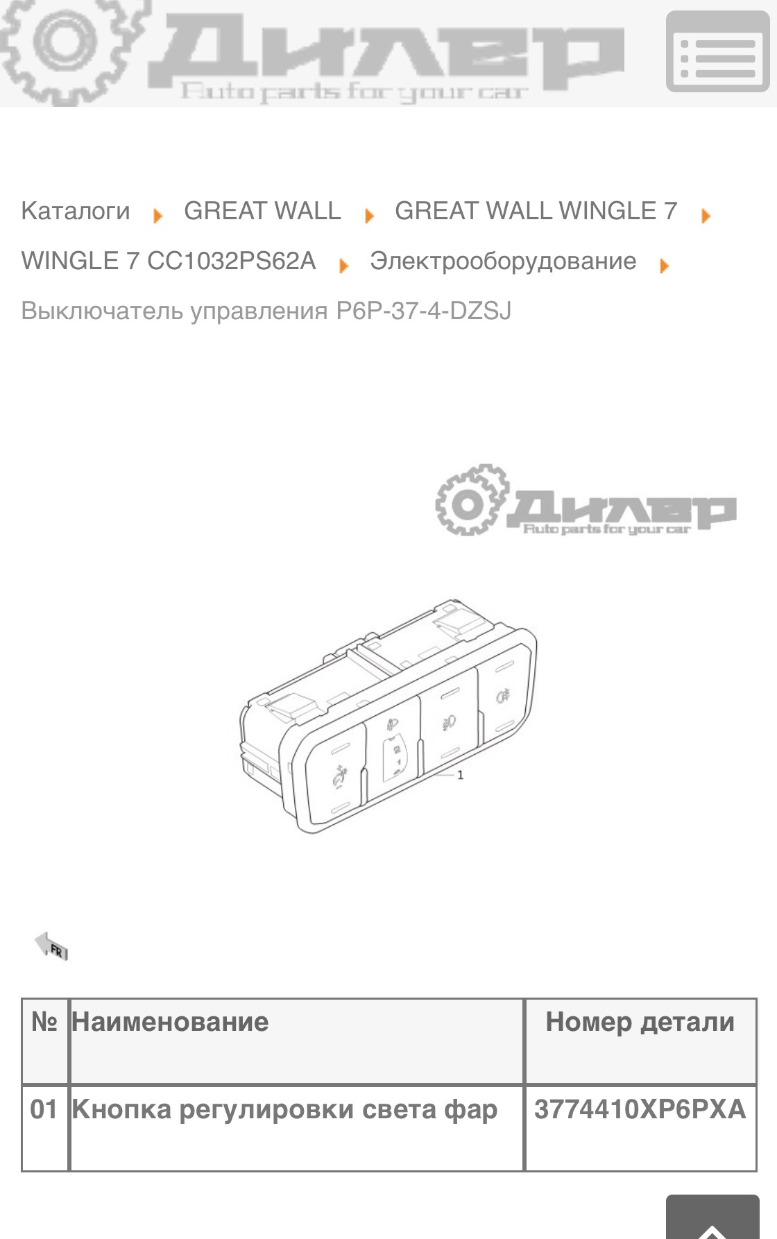 Противотуманные фары — Great Wall Wingle 7, 2 л, 2020 года | стайлинг ...