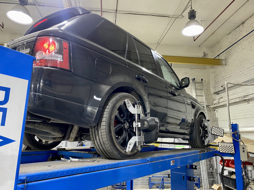 Калибровка/Занижение/Сход/Развал — Land Rover Range Rover Sport (1G), 5 ...