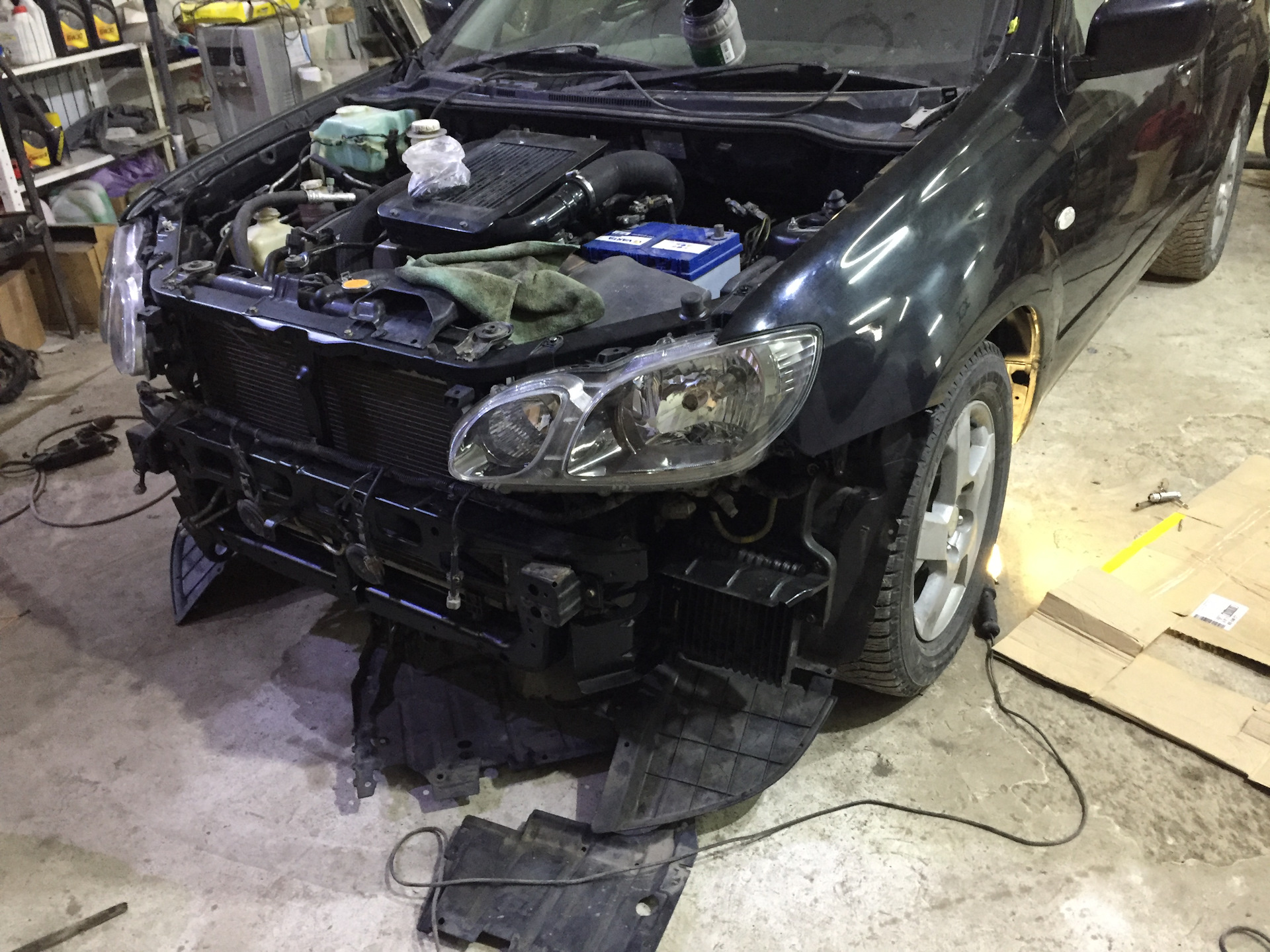 Финальная сборка — Mitsubishi Airtrek Turbo, 2 л, 2002 года | кузовной ...