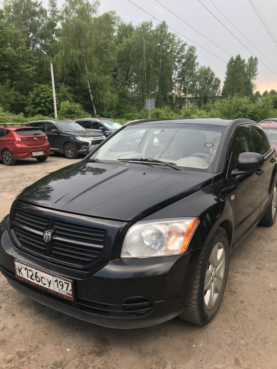 Помыл машину и опять дождь( — Dodge Caliber, 2 л, 2008 года | просто так |  DRIVE2