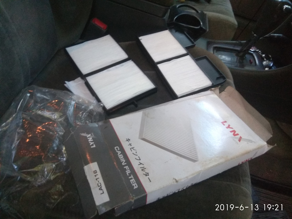 Новые фильтры. — Toyota Camry Gracia. Запчасти на фото: LAC116