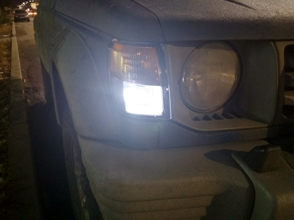 Габариты SAT на Pajero — Mitsubishi Pajero (2G), 2,5 л., 1993 года ...