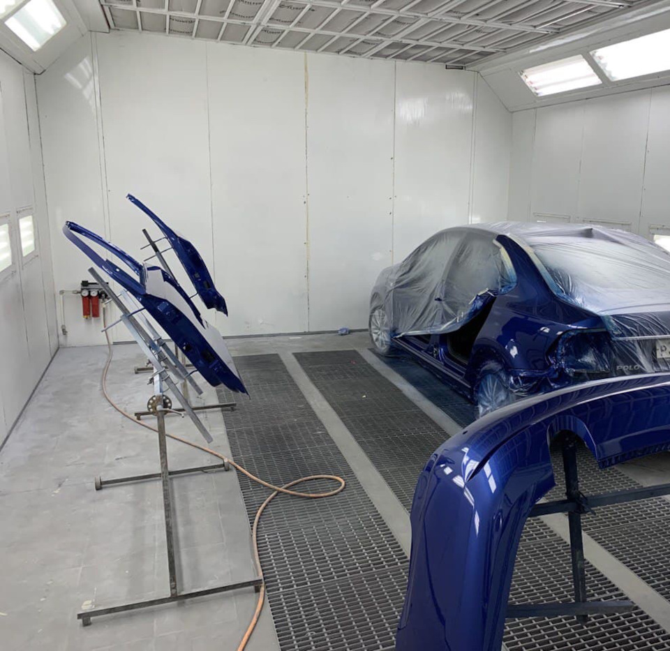 Кузовной ремонт Volkswagen Polo Краснодар — Автодом-Люкс на DRIVE2