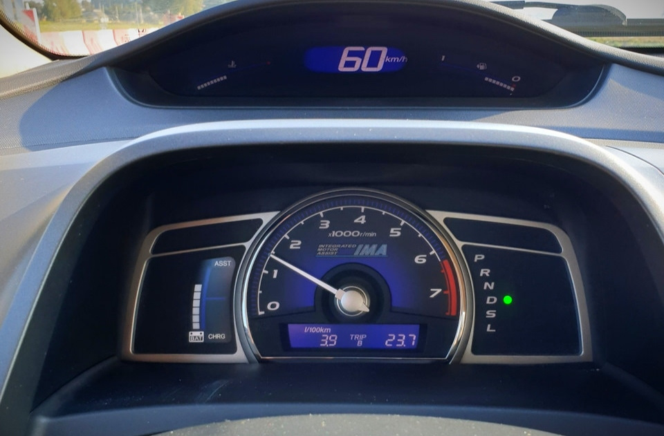 Про расход 4л, вес дисков и вес резины — Honda Civic Hybrid (2G), 1,3 л ...