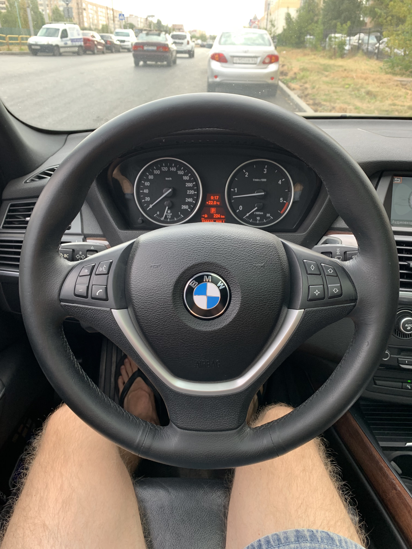 Заменил руль, а как будто сел в новую машину — BMW X5 (E70), 3 л, 2007 ...