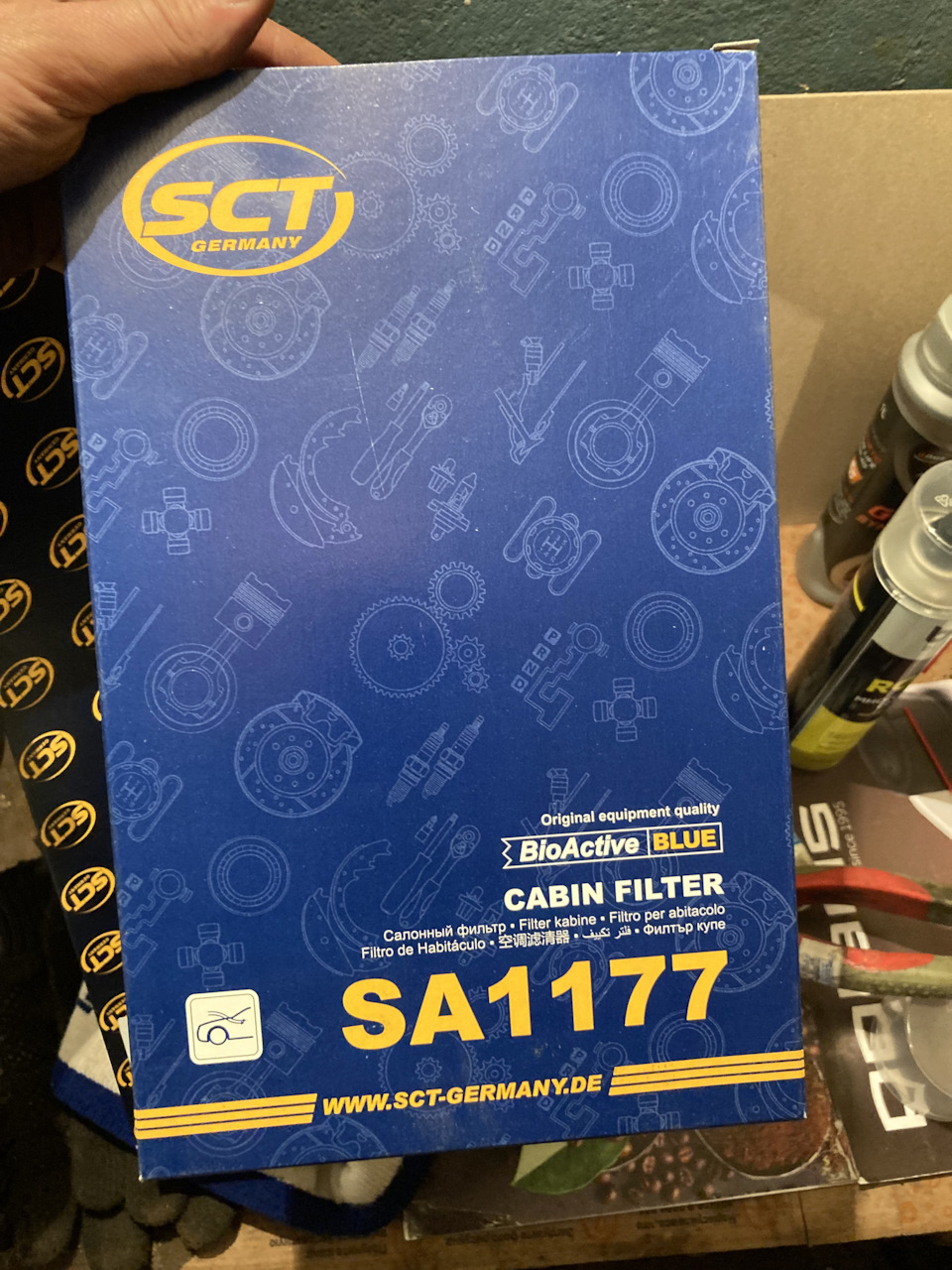 SA1177 ФИЛЬТР, ВОЗДУХ ВО ВНУТРЕННОМ ПРОСТРАНСТВЕ SCT | Запчасти на DRIVE2