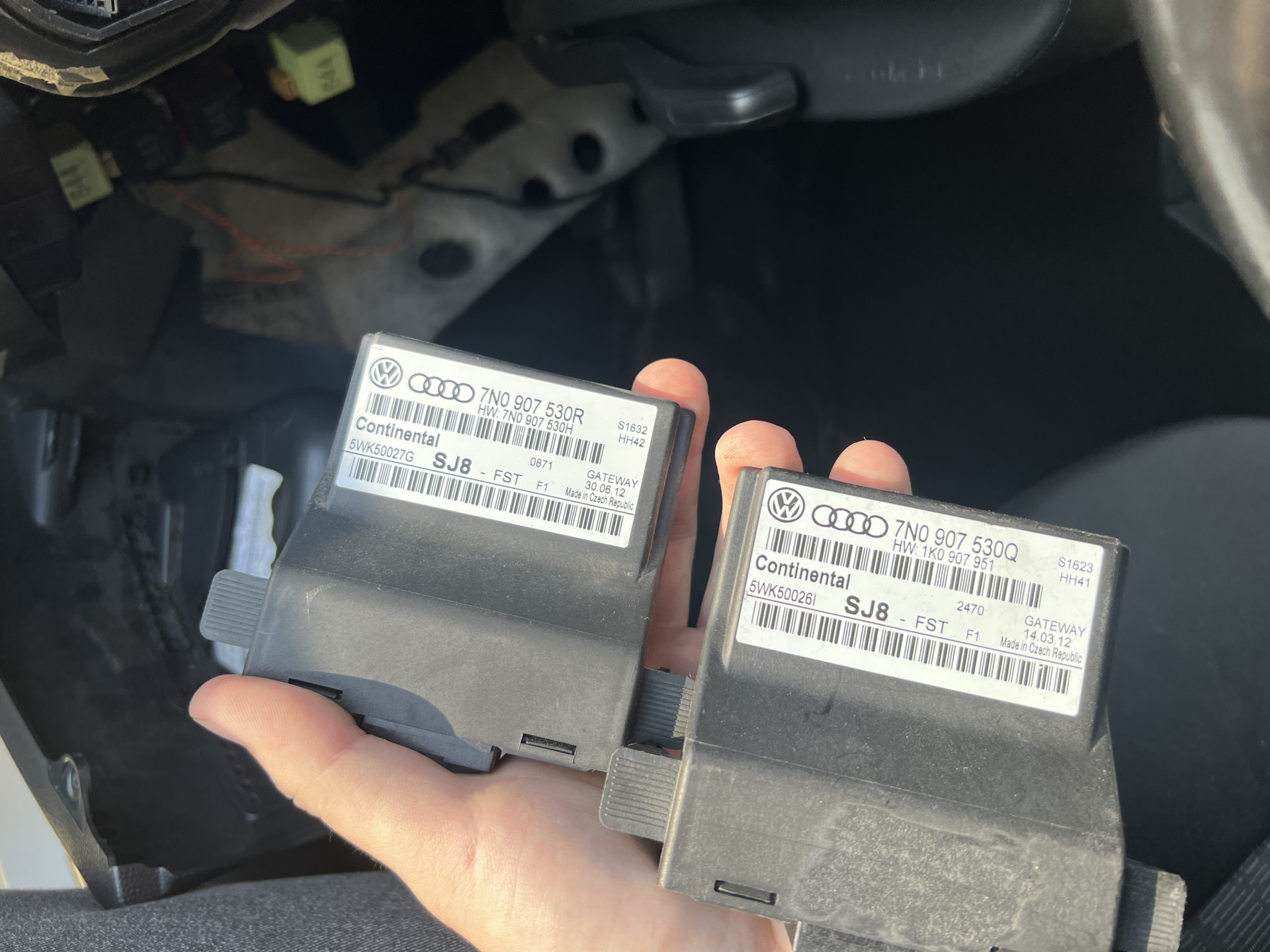 Замена блока GATEWAY на максимальный — Skoda Octavia A5 Mk2, 1,8 л ...