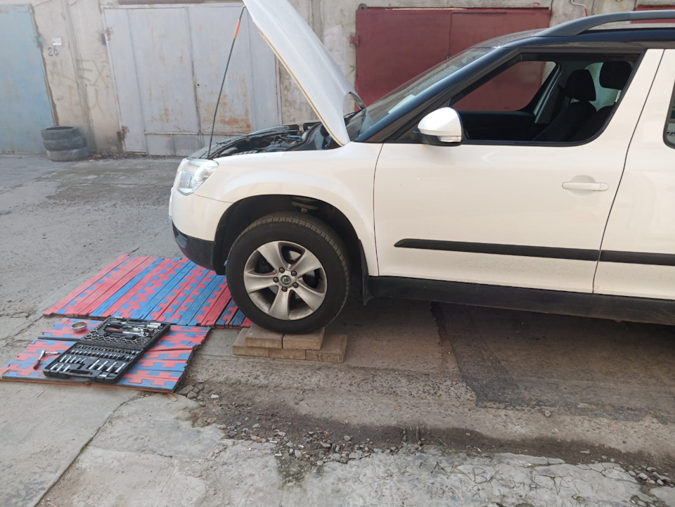 Photo from the logbook Skoda Yeti