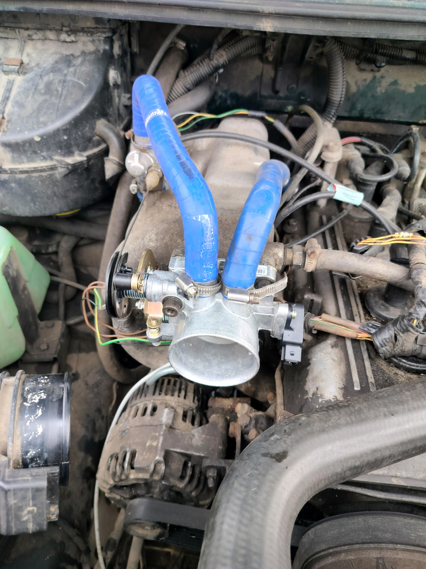 Новый дроссель, пытаюсь лечить завышенные холостые — УАЗ Patriot, 2,7 л ...