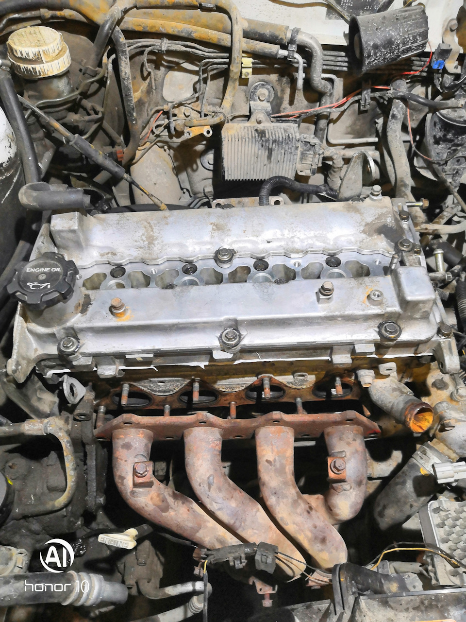 Заключительные работы — Mitsubishi Legnum