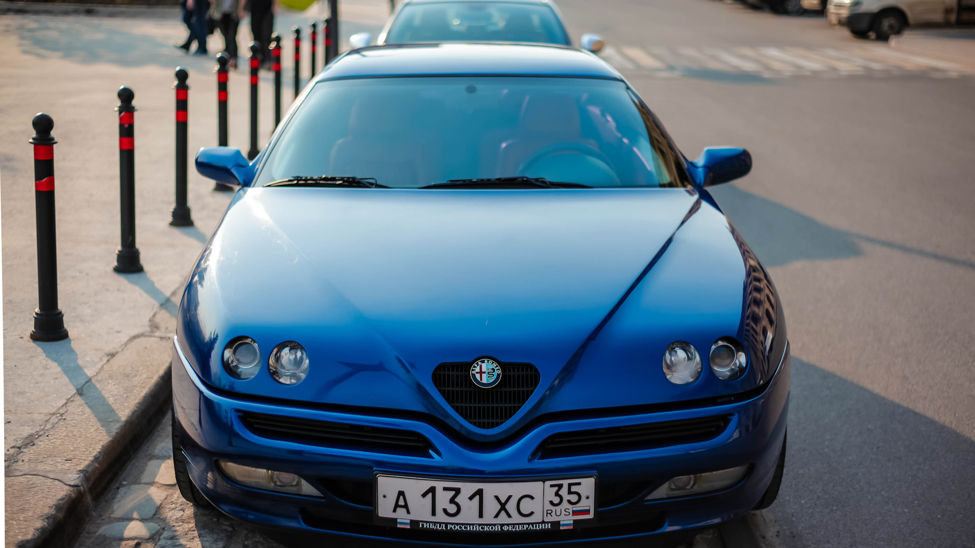 Alfa Romeo GTV (916) 2.0 бензиновый 1996 | вафля Chiaro Blue на DRIVE2