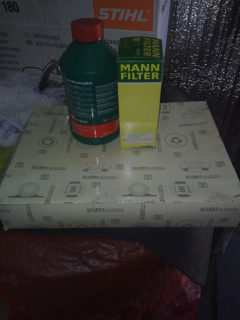 Замена фильтров, воздушный, топливный, жидкость в гуре, свечи — Opel ...