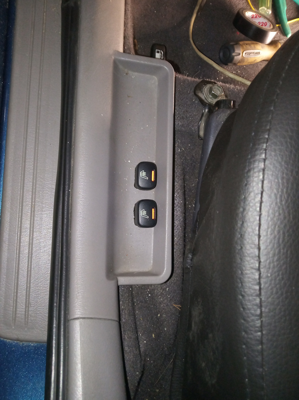 Подогрев сидений - Nissan Almera II (N16), 1,8 л, 2006 года поломка DRIVE2