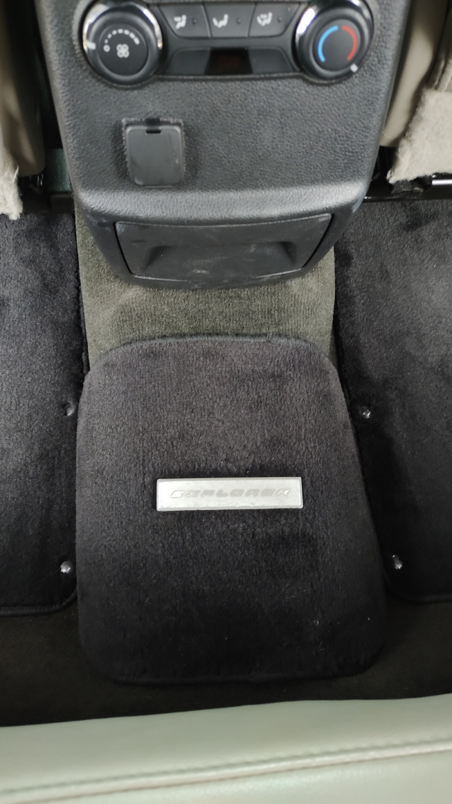 Ворсовые коврики в салон — Ford Explorer (5G), 2 л, 2013 года ...