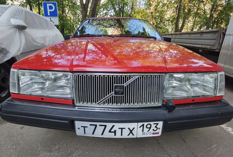 Передняя оптика — Volvo 940, 2,3 л, 1992 года | своими руками | DRIVE2