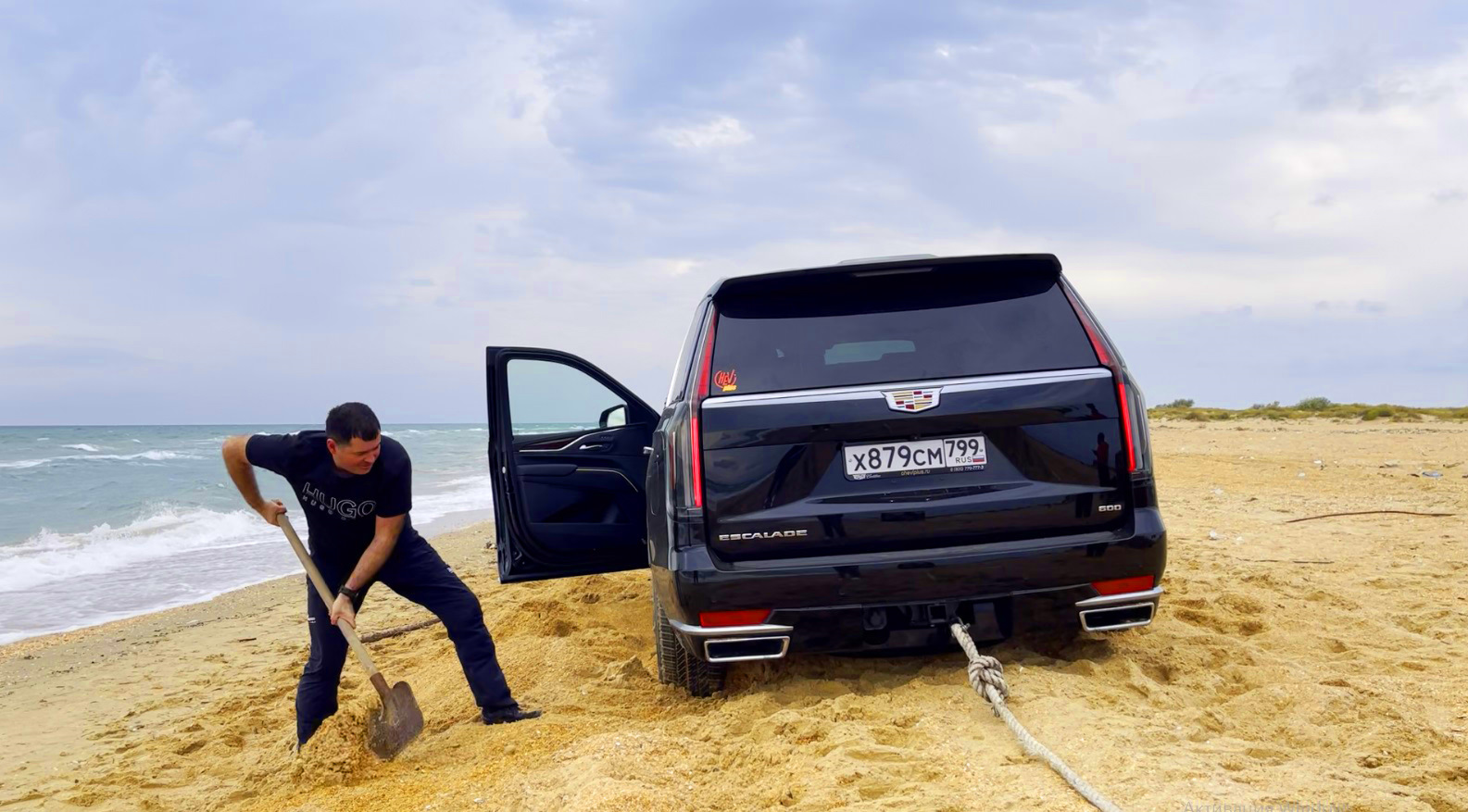 Cadillac Escalade 2021 на бездорожье! Электроника против песка? — Шеви ...