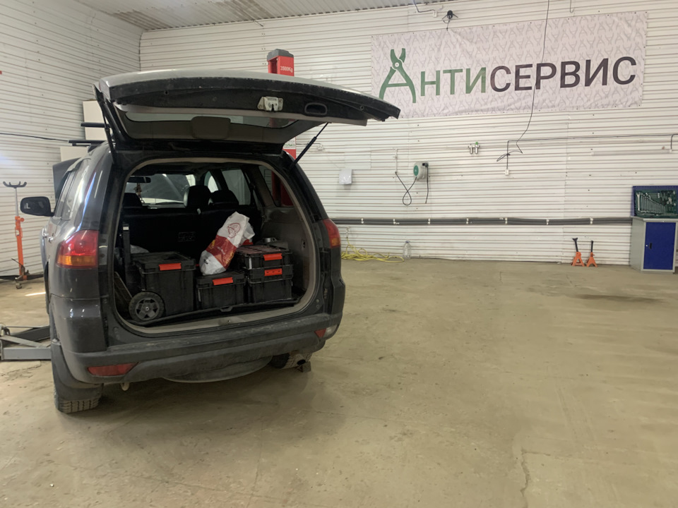 Замена масла и пыльников привода — Mitsubishi Pajero Sport (2G), 3,2 л ...