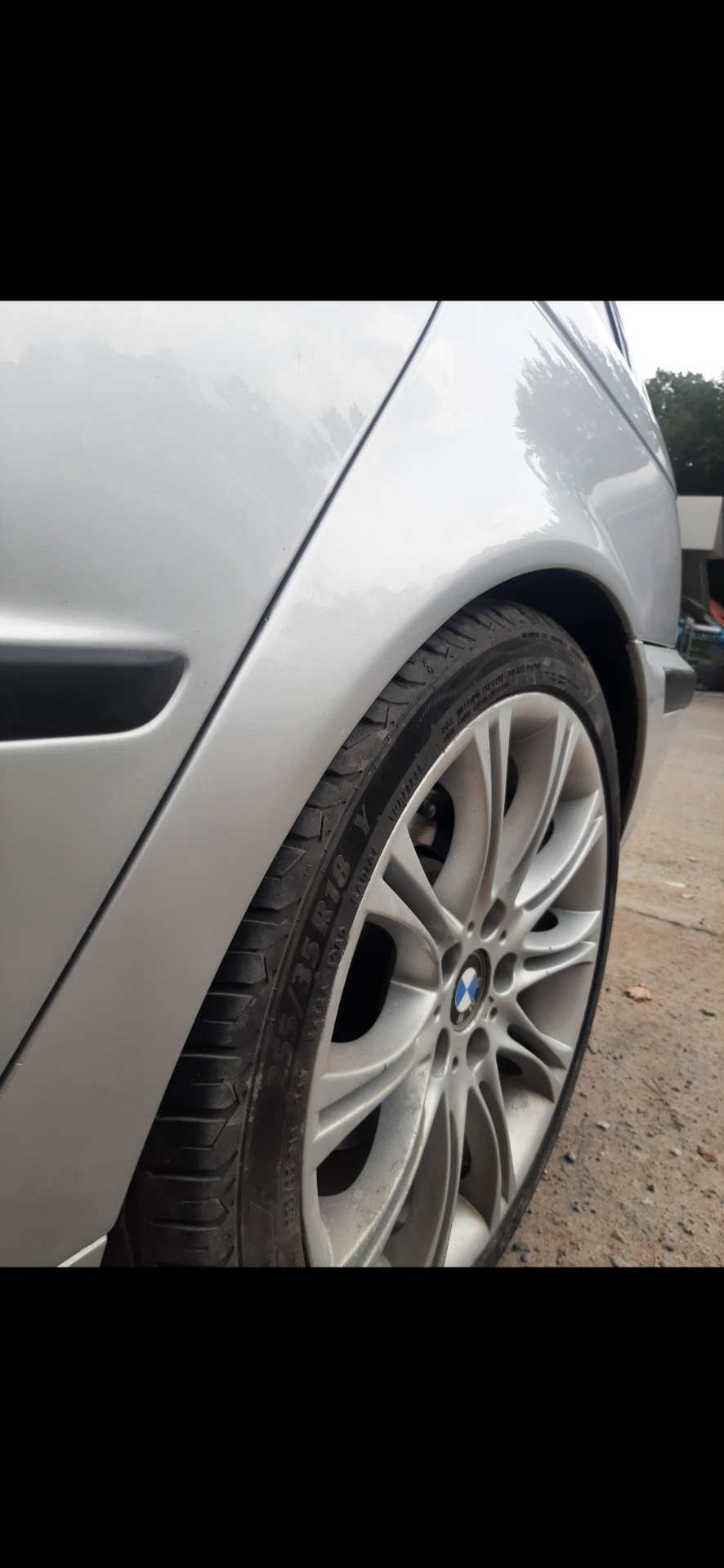 Устранение рыжиков на задних арках — BMW 3 series Touring (E46), 2,9 л ...