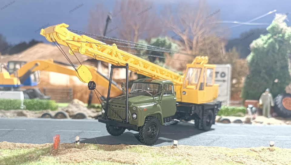ГАЗ 53 КС 1562 АИСТ 1:43 — Сообщество «Масштабные Модели» на DRIVE2