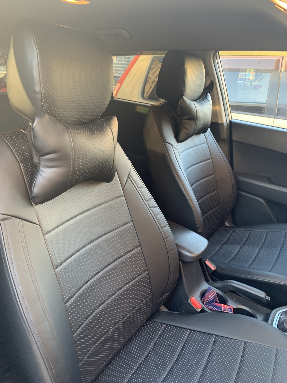 Подушечки — Hyundai Creta (1G), 1,6 л, 2020 года | аксессуары | DRIVE2