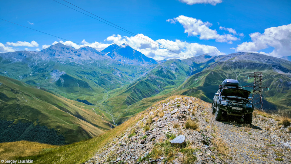 Остужаемся на очередной полке. — Mitsubishi Pajero Sport (2G)