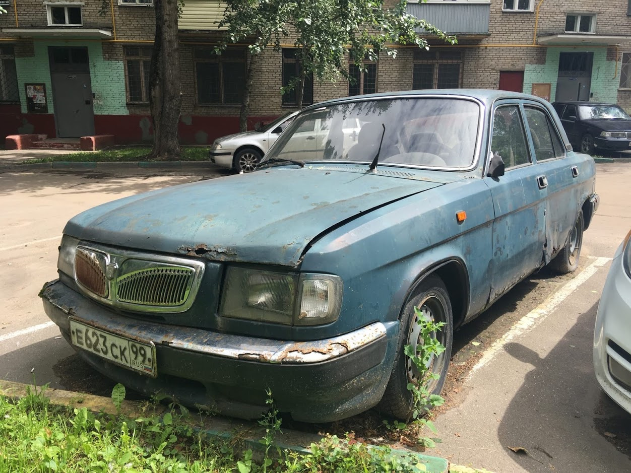 брошенные автомобили в москве