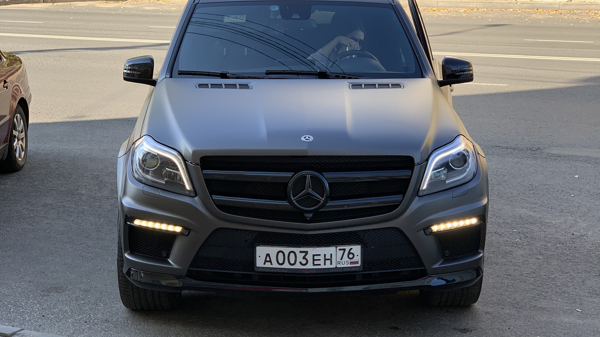 Mercedes-Benz GL-class (X166) 3.0 бензиновый 2014 | ЧЁРНЫЙ КИТ GL400 ///AMG  на DRIVE2