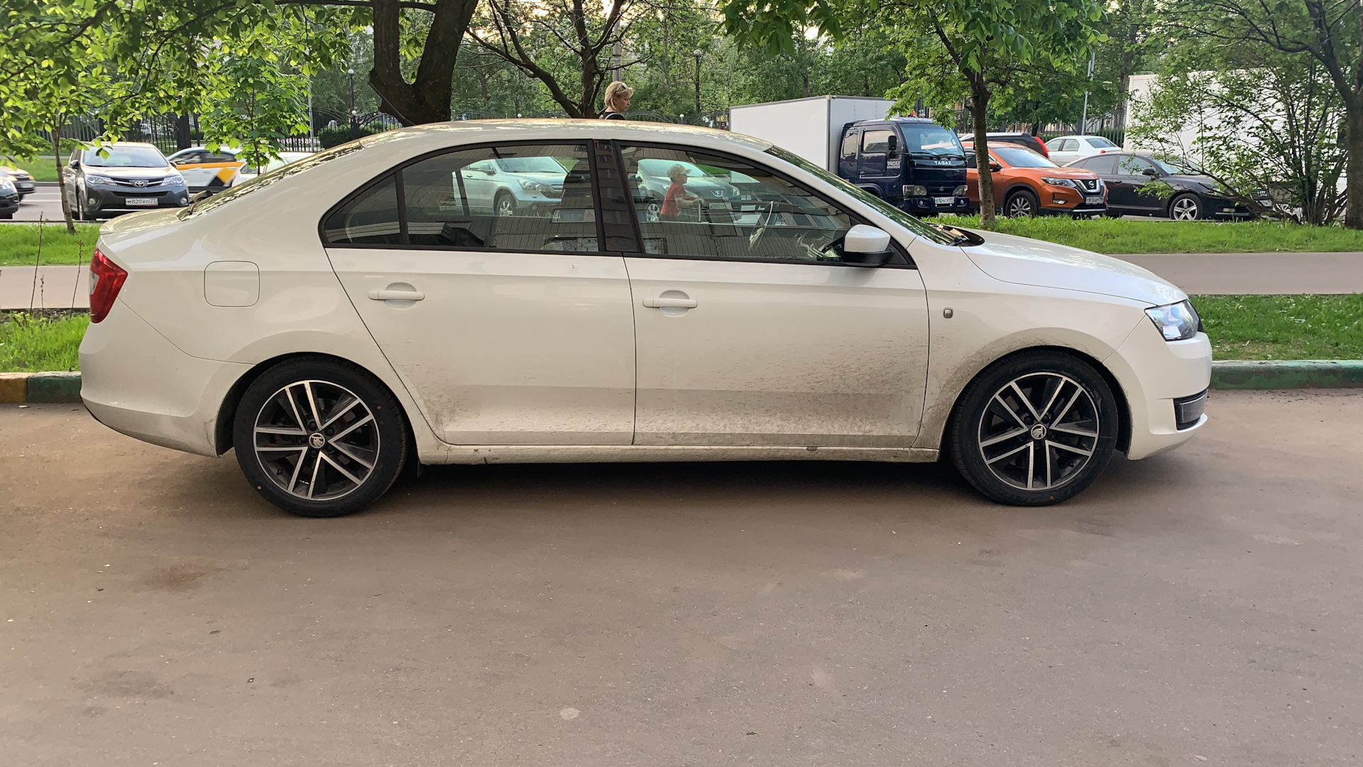 Шины на лето. Sailun Atrezzo Elite. 195/50 r16 — Skoda Rapid (1G), 1,4 л,  2014 года | шины | DRIVE2