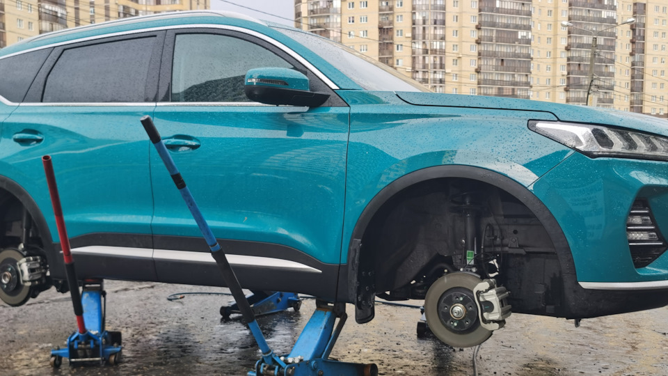 Chery Tiggo 7 Pro лазурный