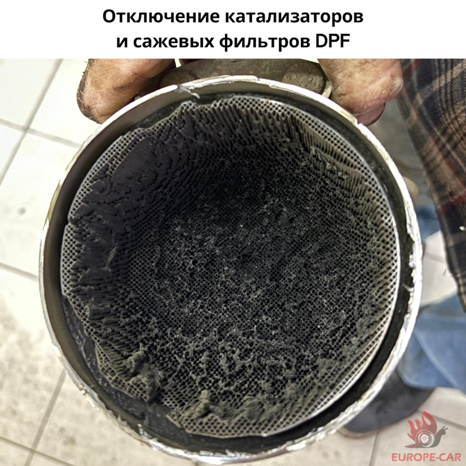 Удаление и отключение сажевых фильтров и катализаторов — Europe-Car на ...