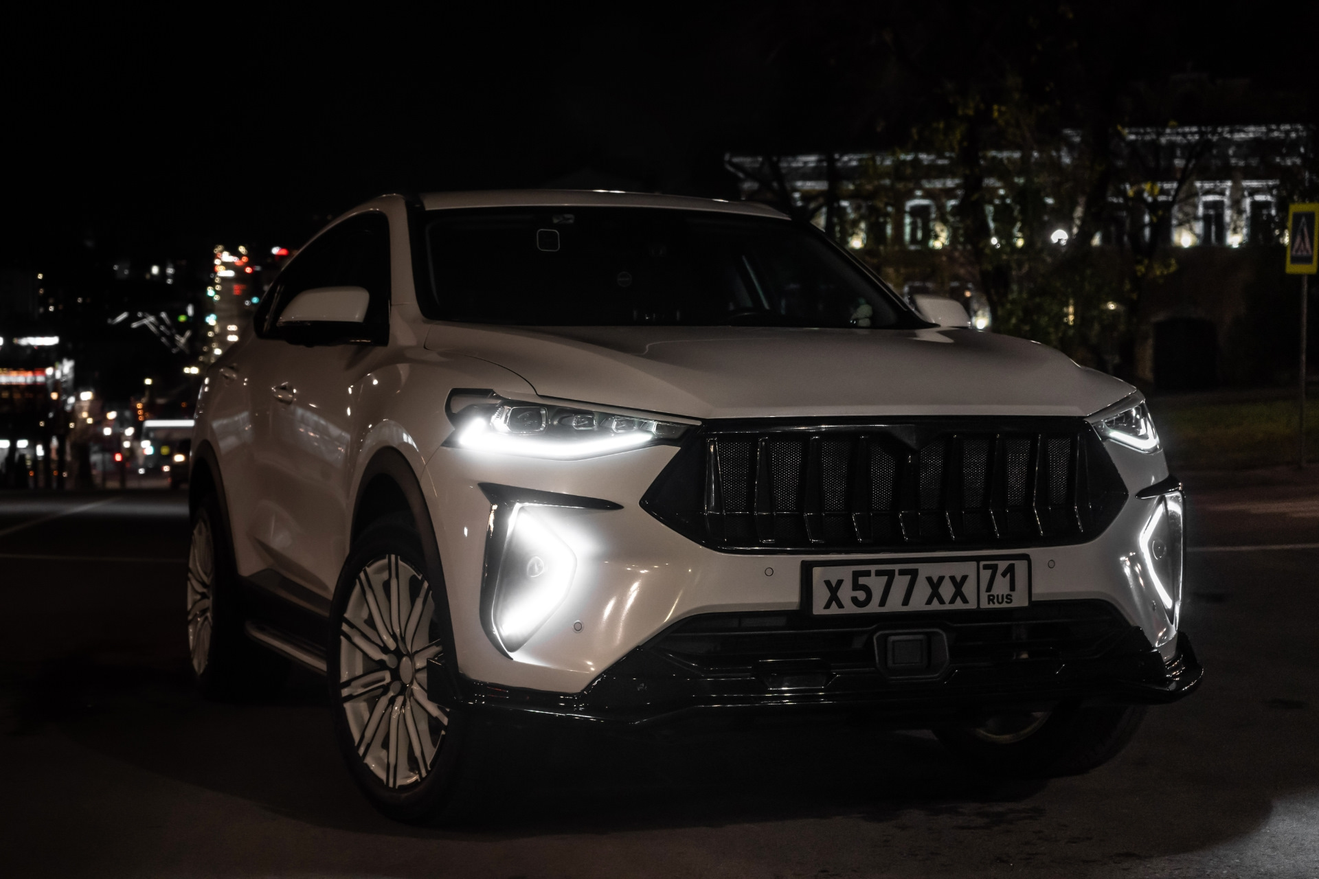 Ночной Курск — Haval F7x, 2 л, 2020 года | фотография | DRIVE2