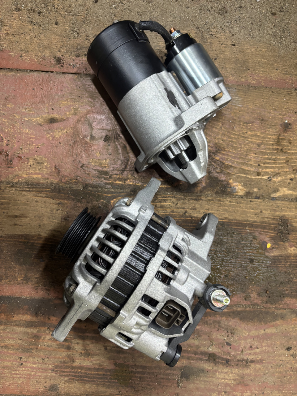 7. Ремонт стартера, генератора, а так же сопутствующее — Mazda 626 V ...