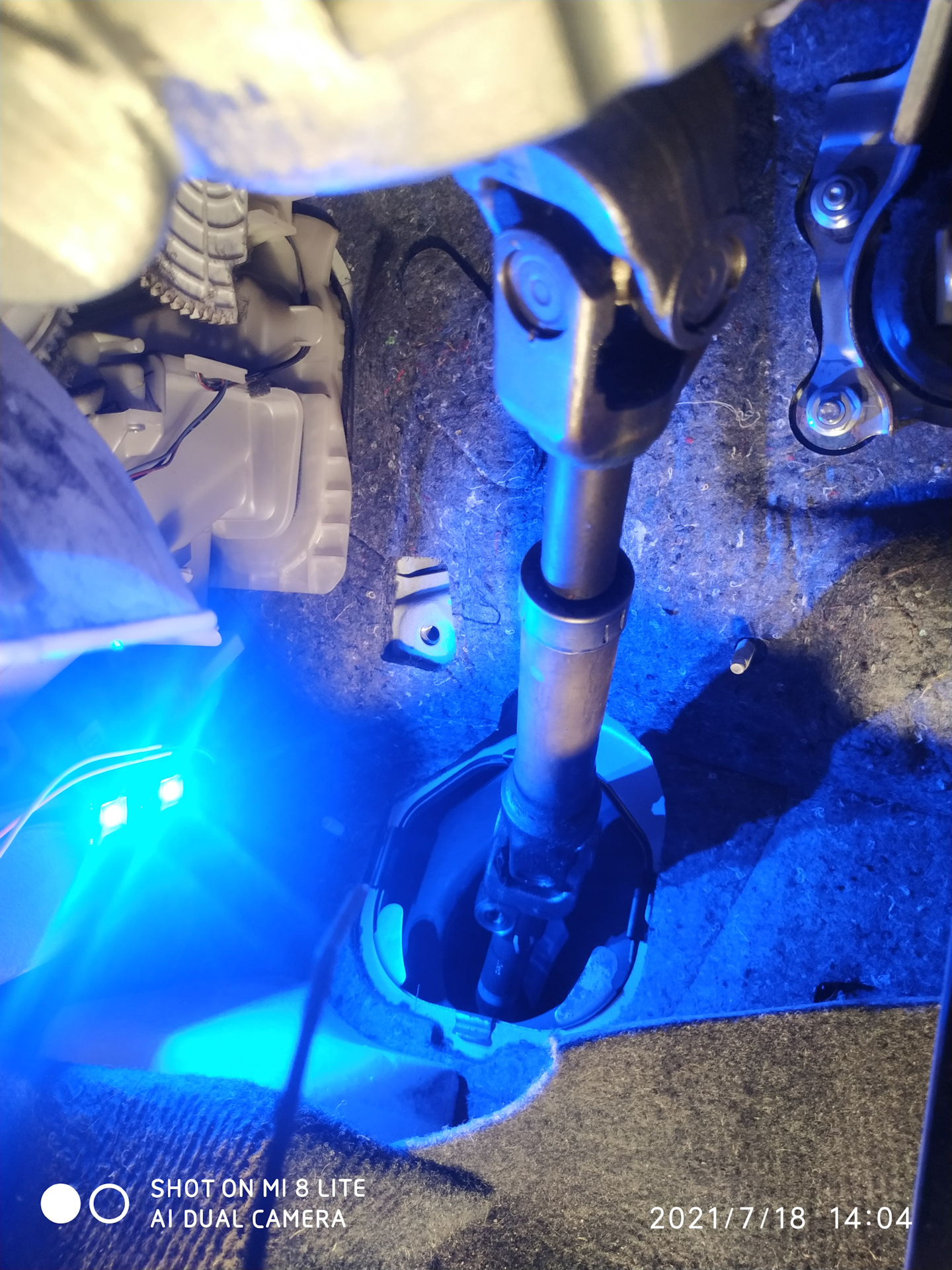 Стук рулевого — Toyota E 140, 1,5 л., 2008 года | своими руками | DRIVE2