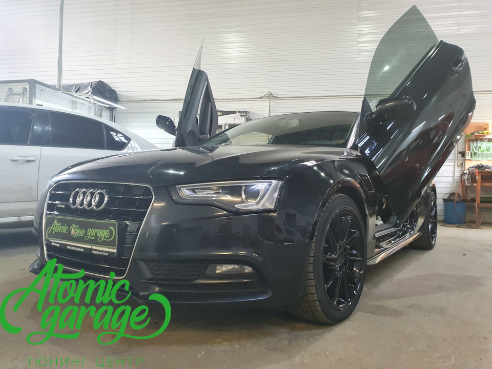 Audi A5 8T, установка Ламбо дверей — AtomicGarage на DRIVE2