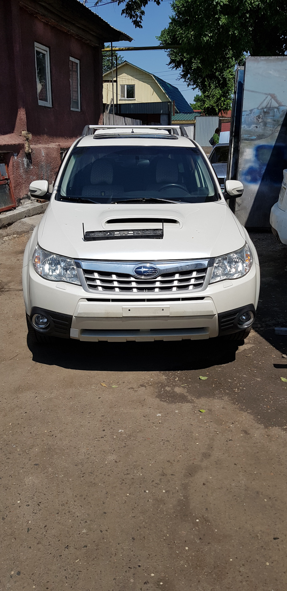 Ну вот и поставили подномерники — Subaru Forester (SH), 2 л, 2011 года ...