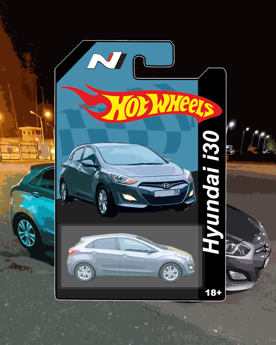 hot wheels hyundai i30n