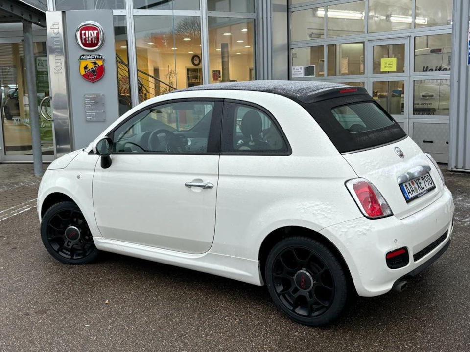 Новые тапки и полезное для Фиат 500 кабриолет — FIAT 500C, 1,2 л, 2015 ...
