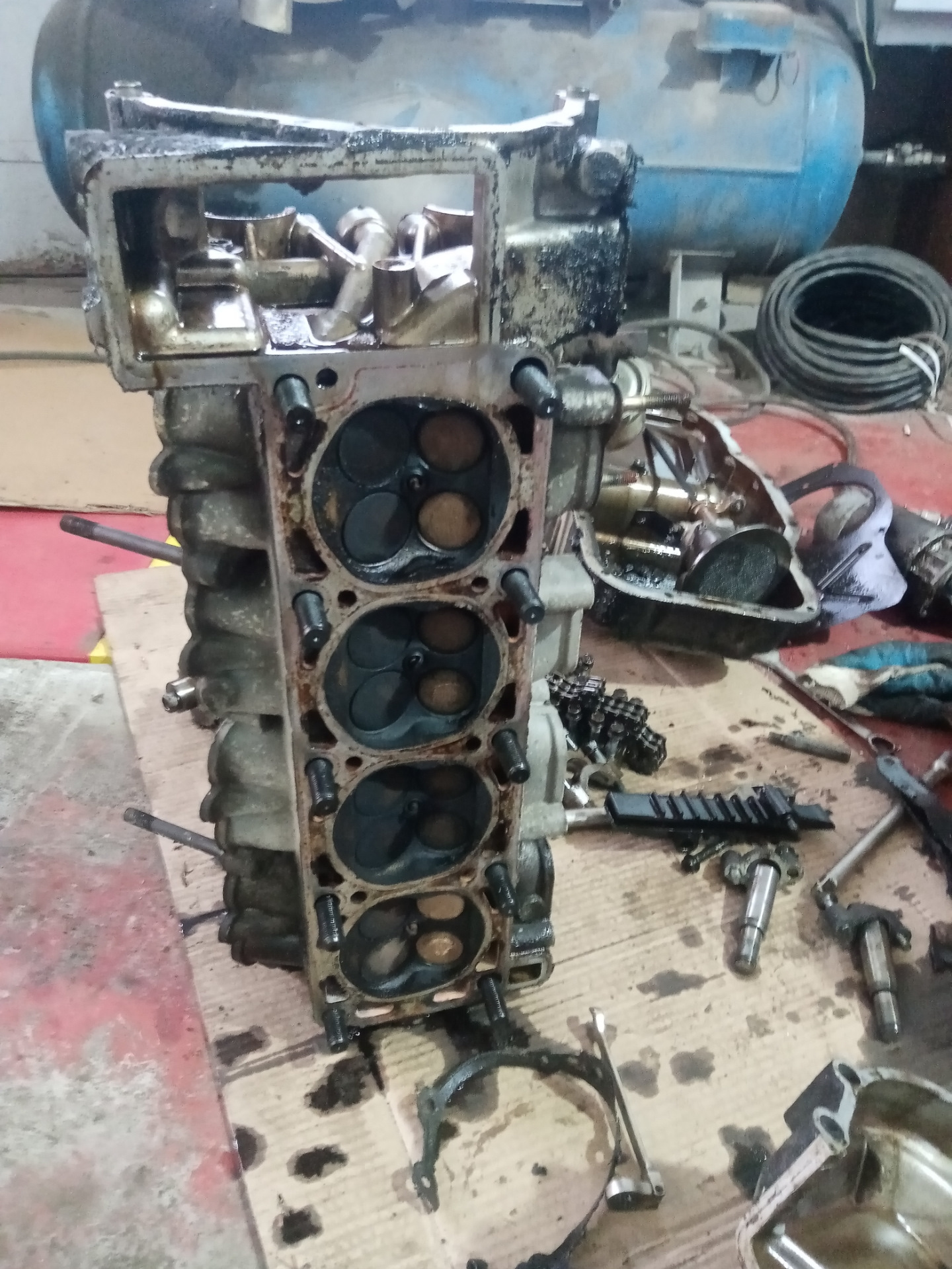 Разбор движителя — ГАЗ Газель, 2,4 л., 2002 года | своими руками | DRIVE2