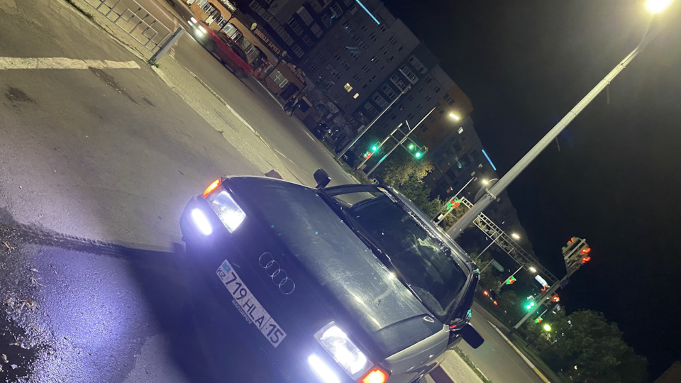 Троит и глохнет при прогреве Ауди 80 1991 моно 1.8 — Audi 80 (B3), 1,8 ...