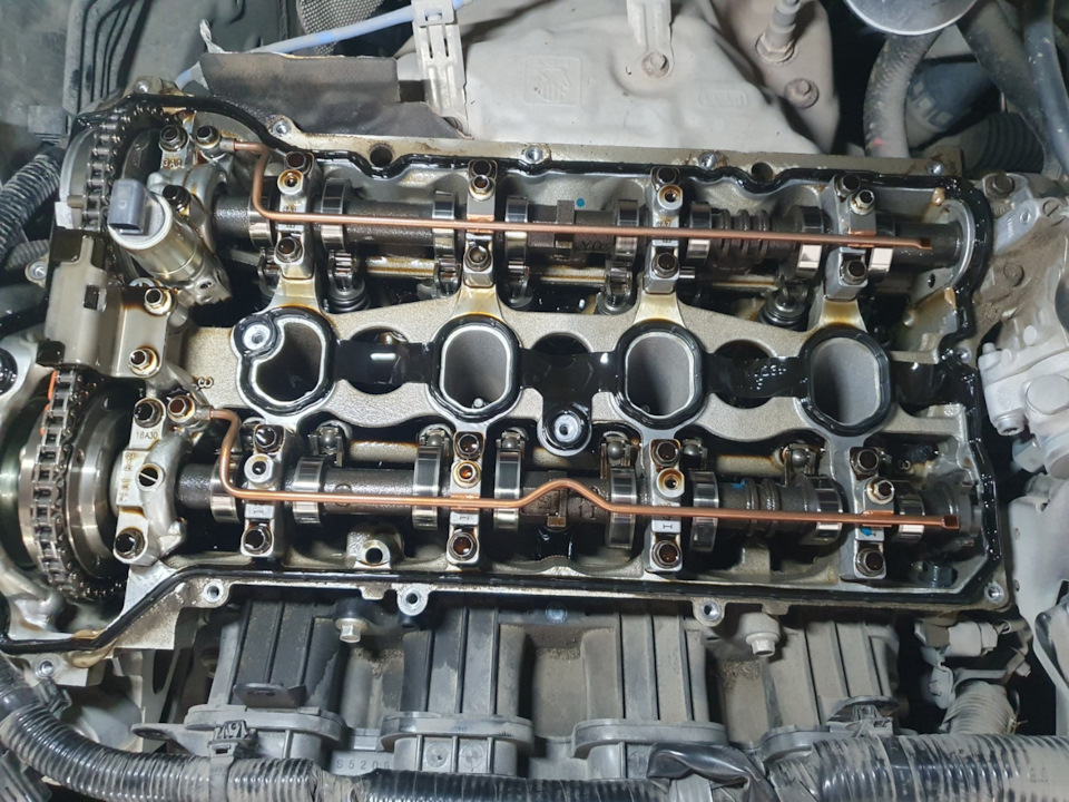 Замена прокладки клапанной крышки — Mazda CX-5 (2G), 2,5 л, 2018 года ...