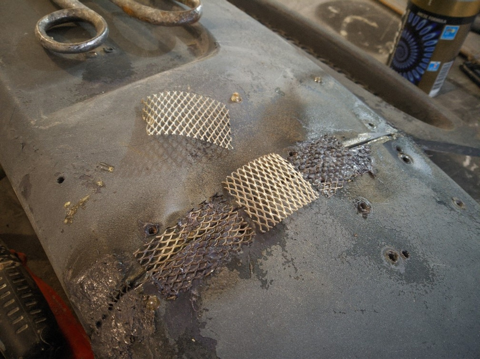 Пайка бамперов — Ford Ka (1G), 1,3 л, 1997 года | кузовной ремонт | DRIVE2