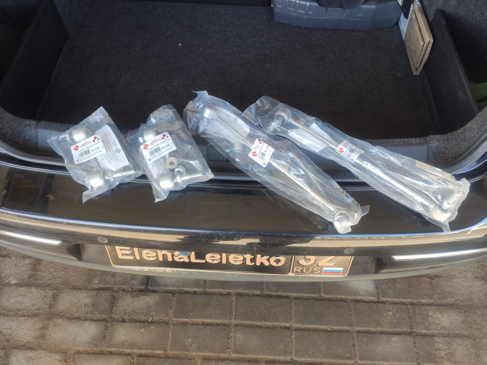 "НЕТ ИЗНОСА" стойкам стабилизатора 🔩 — Volkswagen Passat B6, 1,8 л ...