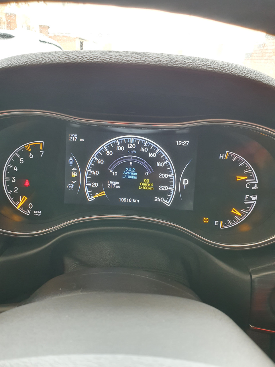 Про расход на Grand Cherokee Wk2 5.7 литра — Jeep Grand Cherokee (WK2 ...